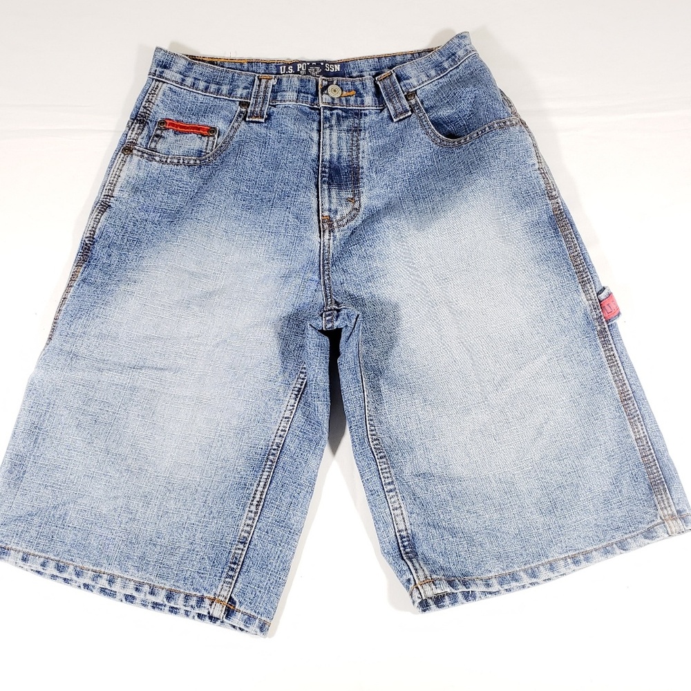 Vintage U.S. POLO ASSN SINCE 1890 Denim Shorts.